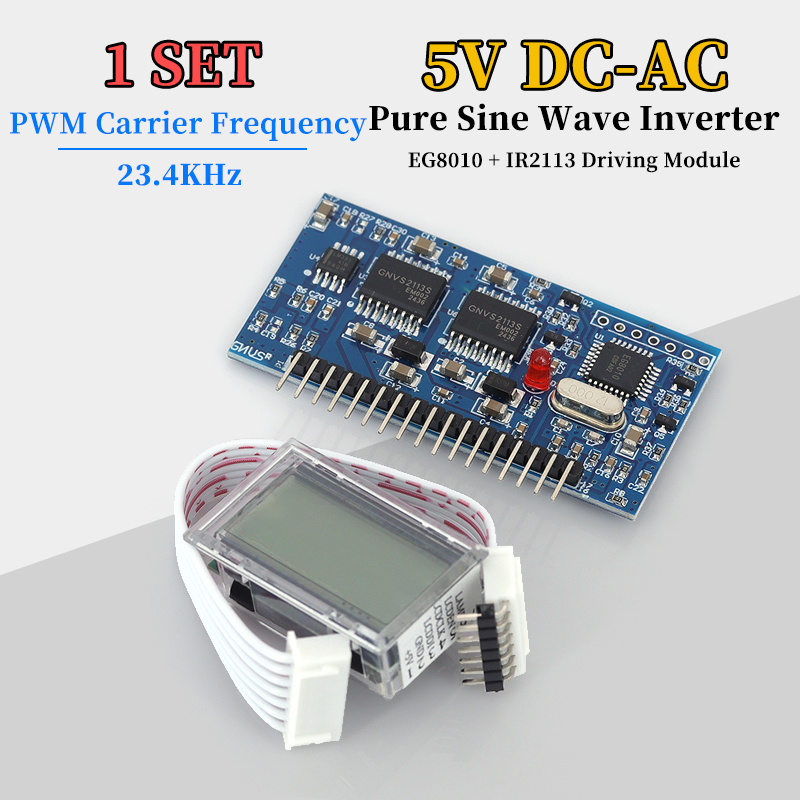 Инвертор 5В DC-AC с чистой син – обзор и цена Egs002 Pure Sine Wave Inverter Driver Board